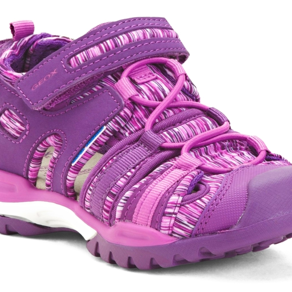 Girls Geox Sandals Water Friendly Violet & Purple